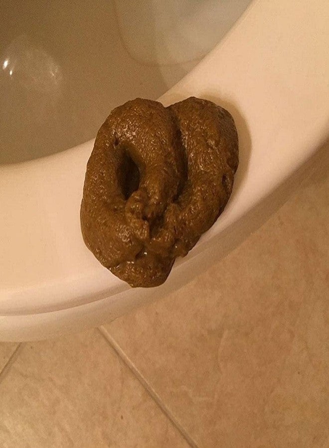 Qintreesify Fake Poopy Toy, Brown Realistic Fake Poop, Novelty Floating Fake Poop Toys for April Fools' Day Prank, Poopy Games, Perfect Gag Gift - Image 1